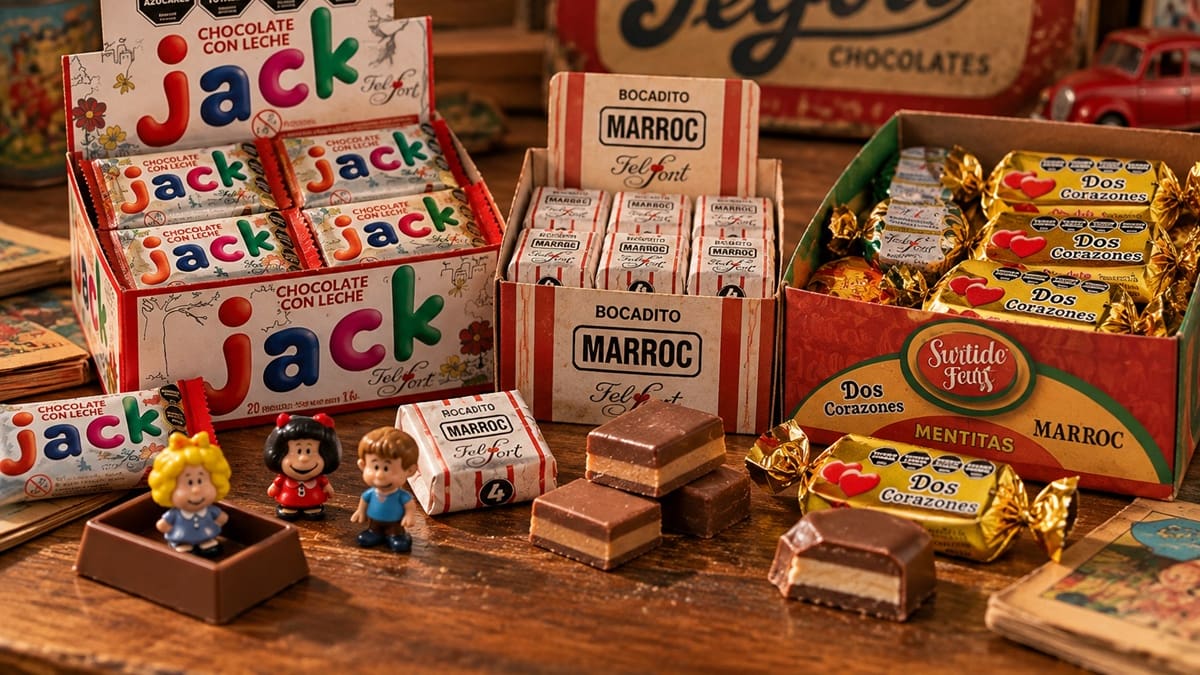 Felipe Fort comenzó su emprendimiento mientras trabajaba en una sastrería y transformó su producción artesanal en una de las chocolateras más emblemáticas del país. Su legado incluye históricas golosinas como Jack, Marroc y Dos Corazones.