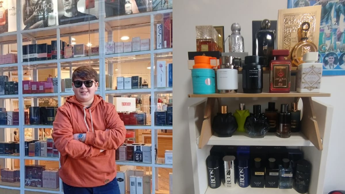 Tiene 12 años, colecciona más de 200 fragancias y es un experto de los perfumes en las redes: quién es Felipe Molina