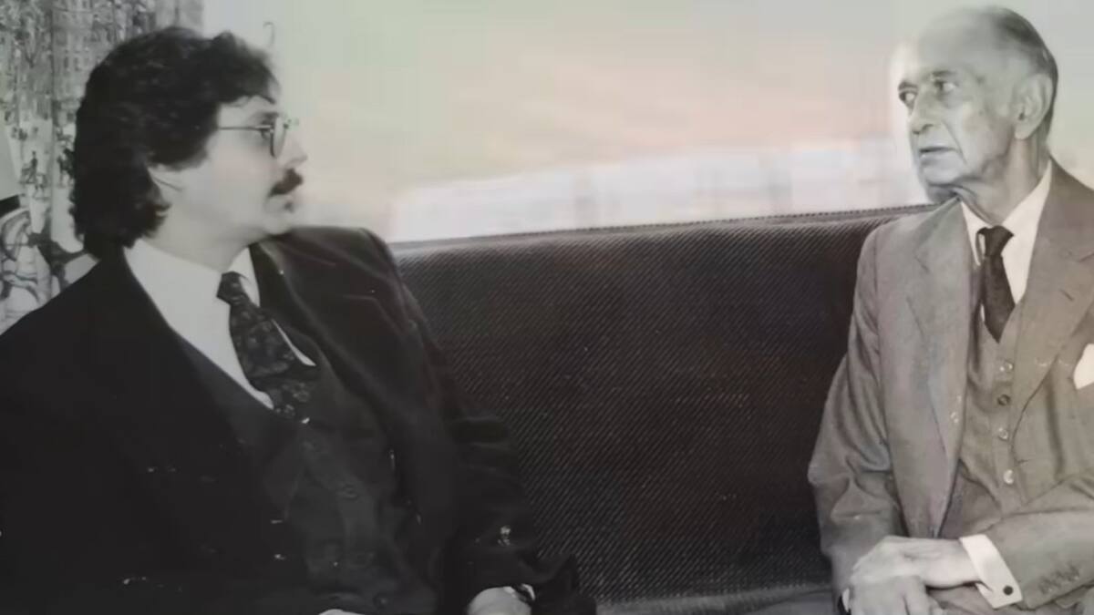 Felipe Pigna y José Alfredo Martínez de Hoz. Foto: captura de video