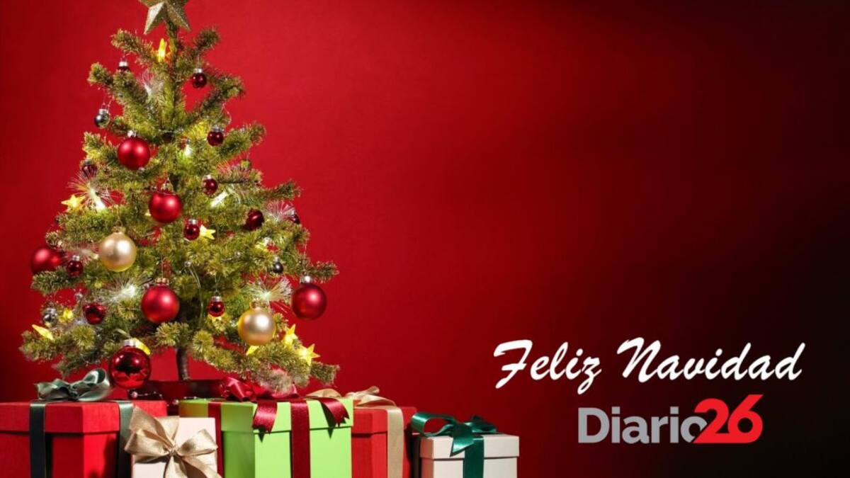 ¡Feliz Navidad!... Es el deseo de todo el equipo de Diario26.com