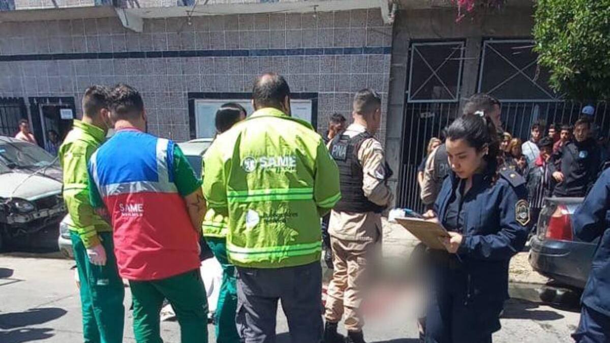 Femicidio en Bernal. Foto: Río Negro.