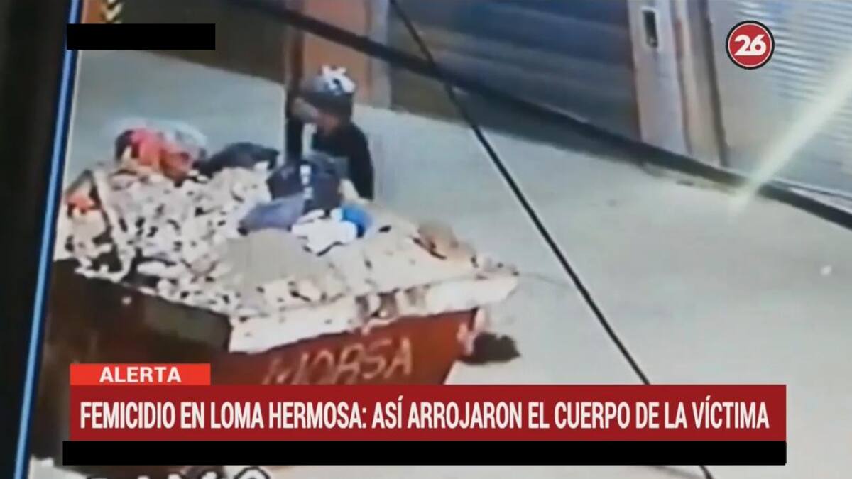Femicidio en Loma Hermosa - Video