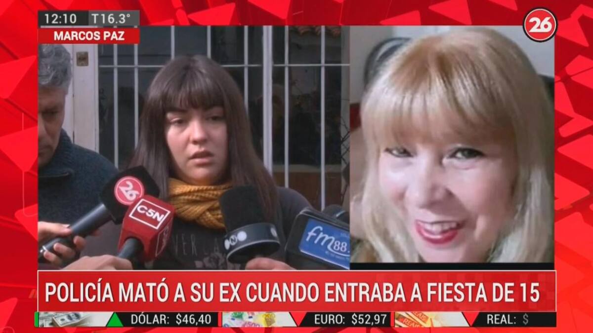 Femicidio en Marcos Paz, policiales, hija de la víctima, asesinato, Canal 26 - Policiales