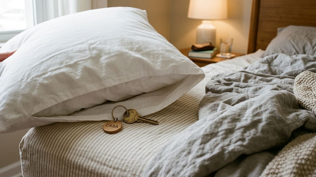 Qué significa poner una llave debajo de la almohada antes de dormir, según el Feng Shui