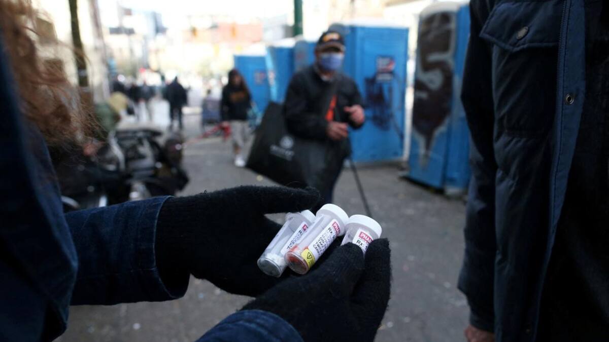 Fentanilo, droga. Foto: Reuters