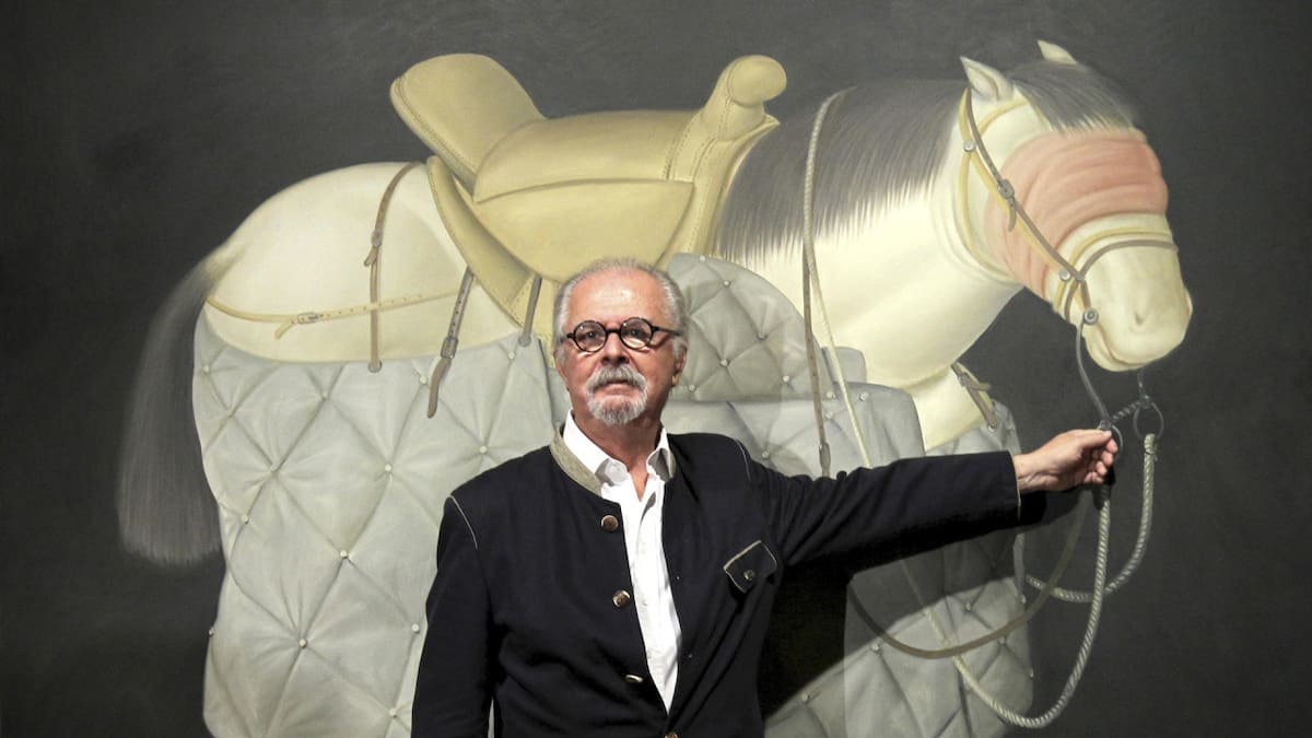 Fernando Botero. Foto: EFE.