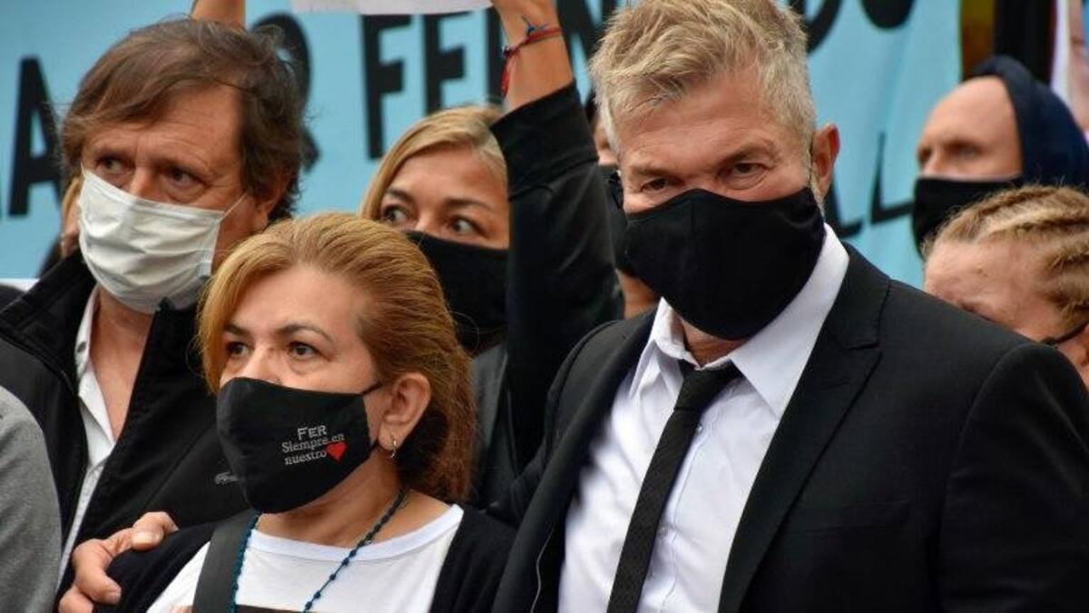 Fernando Burlando en el juicio por Báez Sosa. Foto: NA.