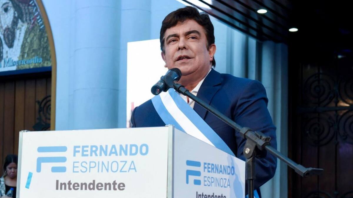Fernando Espinoza, intendente de La Matanza