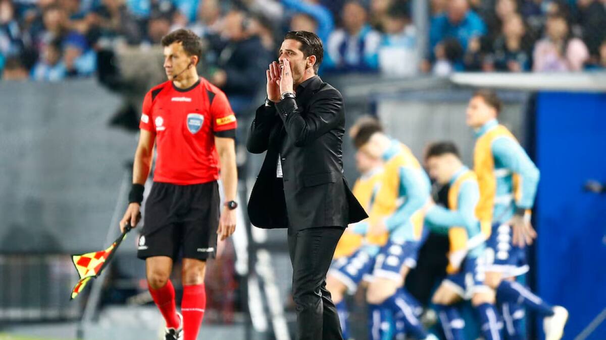 Fernando Gago actualmente dirige en México. Foto: Reuters