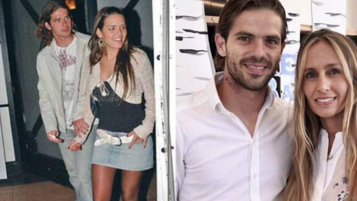 Fernando Gago junto a Micaela Vázquez y Gisela Dulko. Foto: NA.