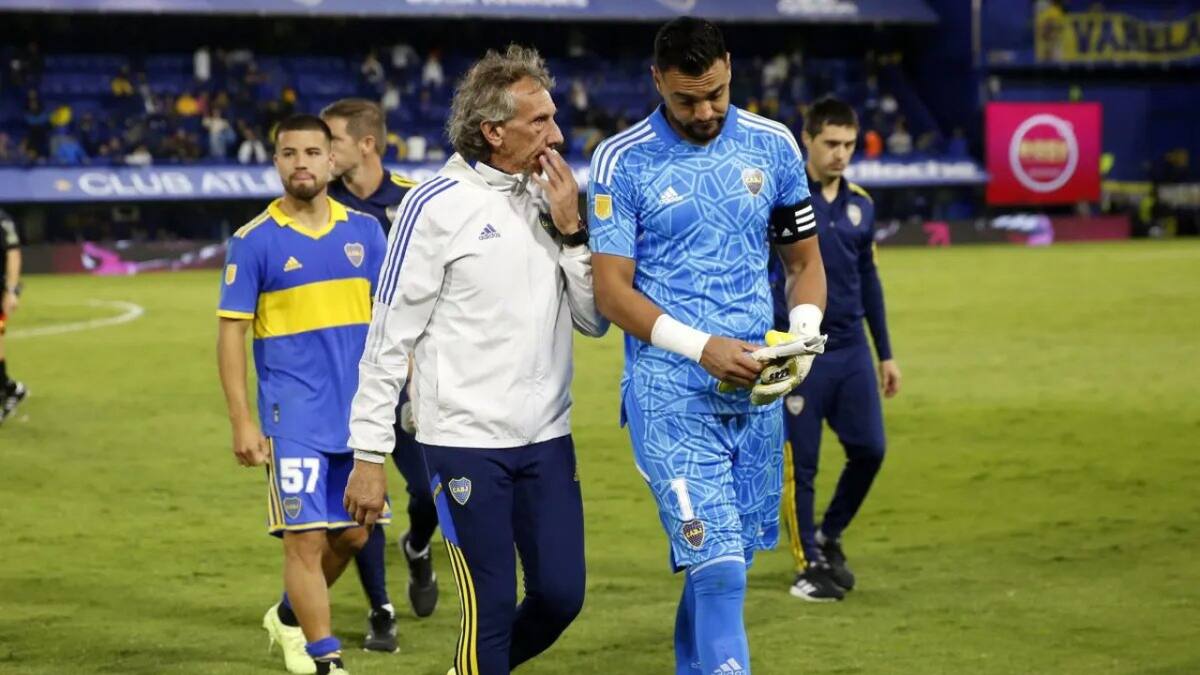 Fernando Gayoso y Sergio Romero. Foto: X @la12tuittera