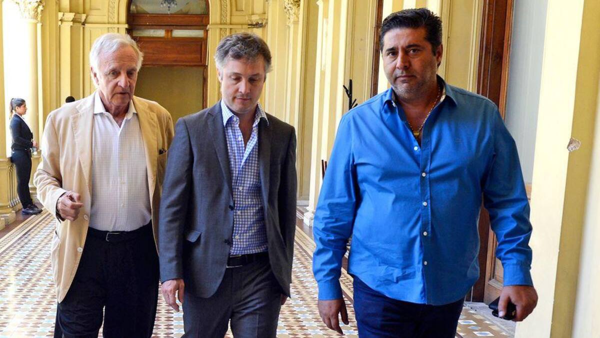 Fernando Martín, Fernando De Andreis y Daniel Angelici