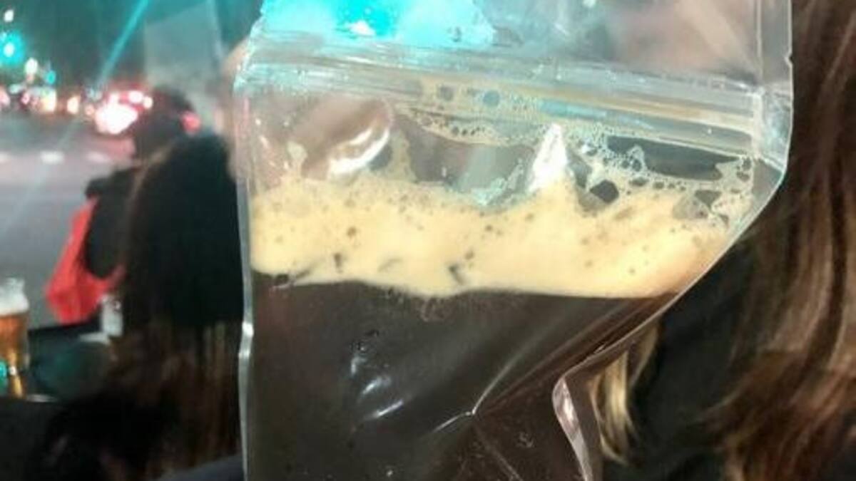 Fernet en bolsa de plático