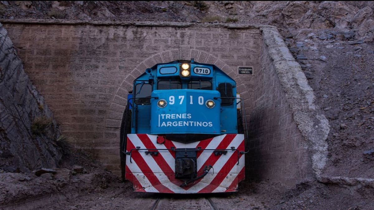 Ferrocarril Trasandino Sur. Foto: X