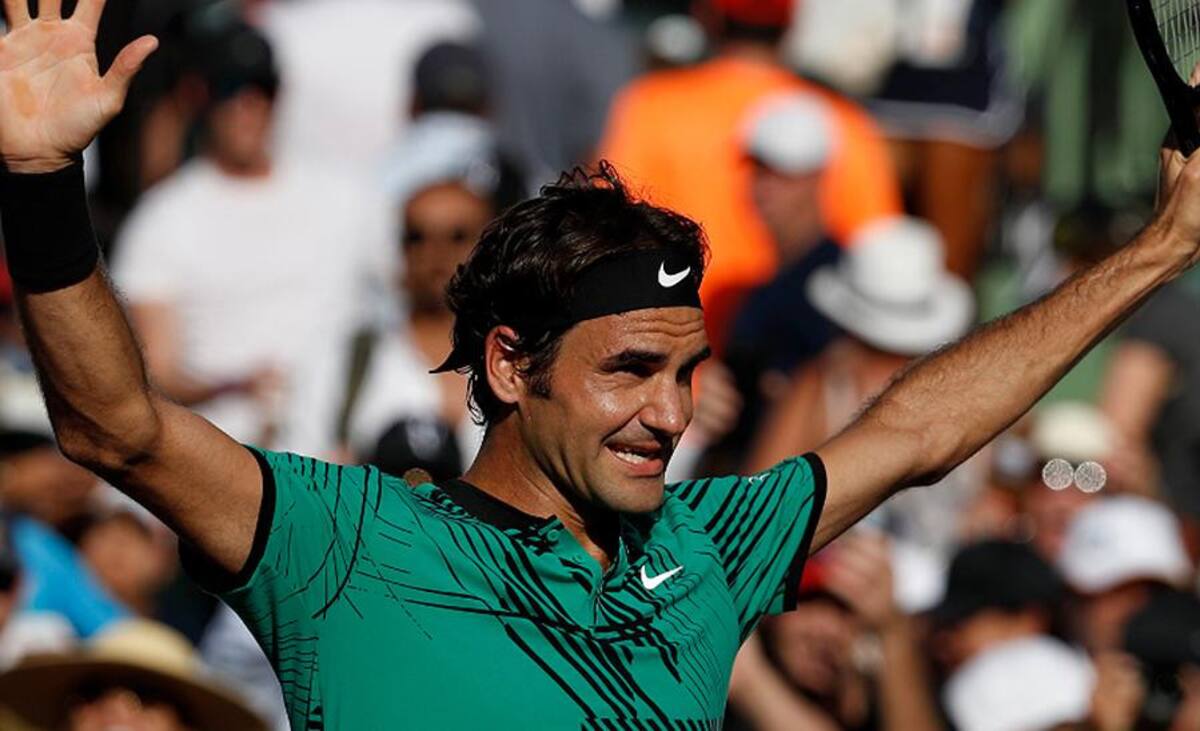 Festejo de Federer (Reuters)