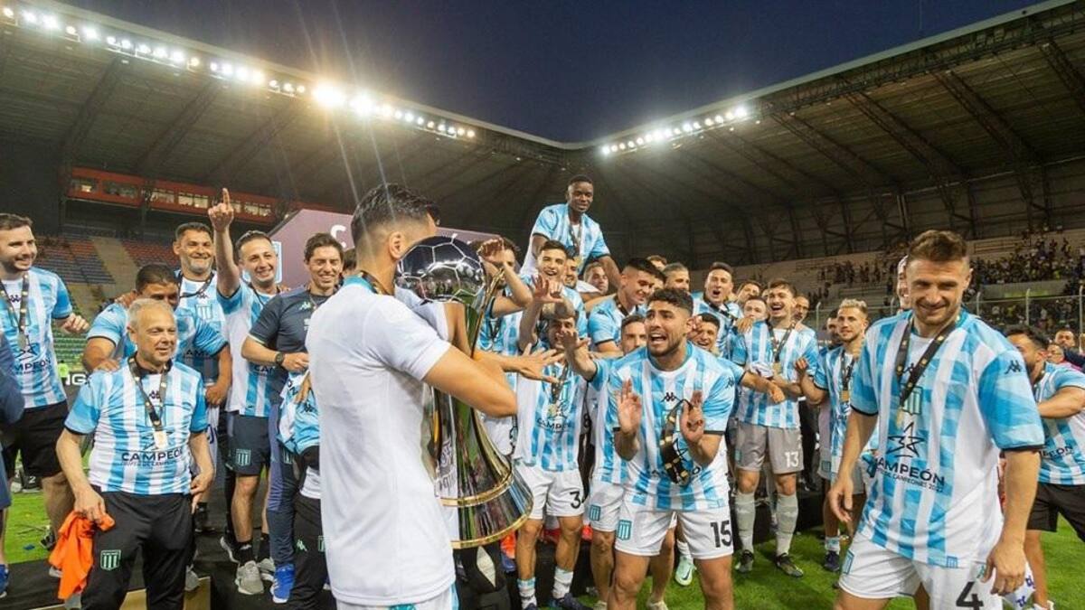 Festejo de la Academia en San Luis. Foto: NA.