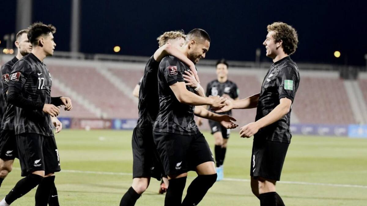 Nueva Zelanda goleó a Islas Salomón y jugará el repechaje contra un equipo de Concacaf por un lugar en Qatar 2022