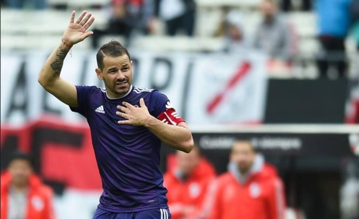 Festejo de River - Rodrigo Mora