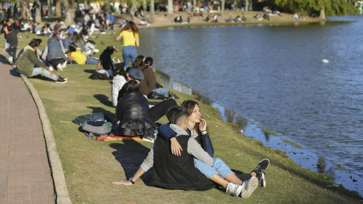 Festejo del Día de la Primavera. Foto: NA.