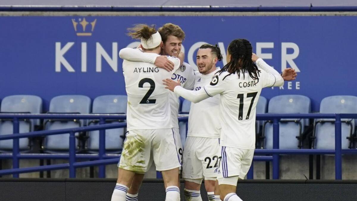 Festejo del Leeds, Premier League, fútbol inglés, Reuters