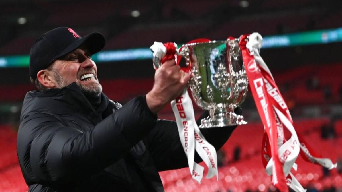 Festejo del Liverpool, fútbol inglés, NA