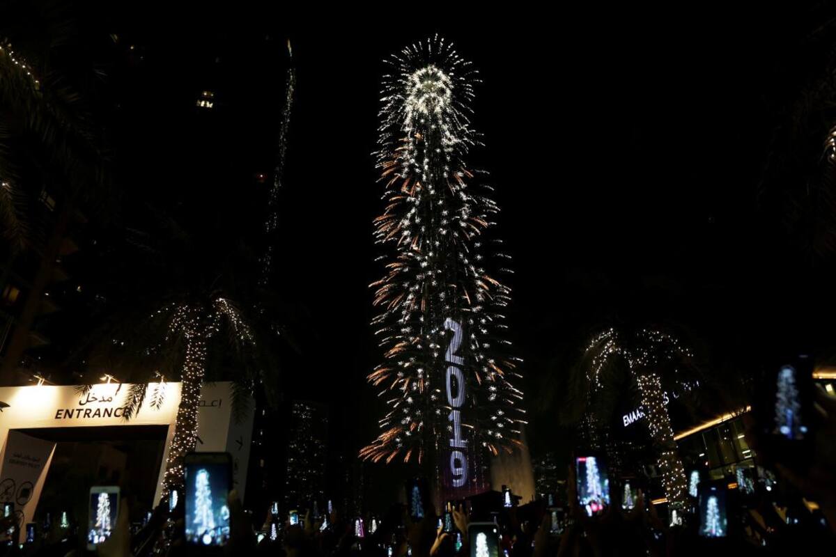 Festejos año nuevo - 2019 Foto Reuters