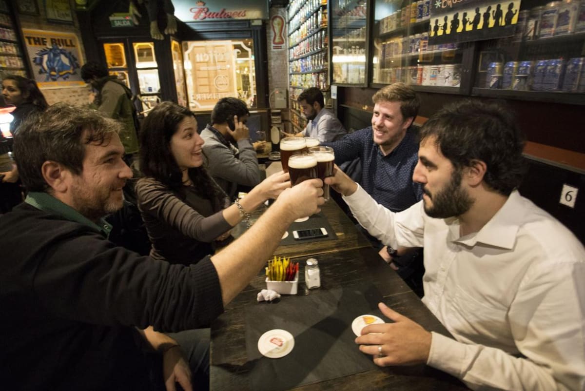 Festejos por el día del amigo, foto agencia NA