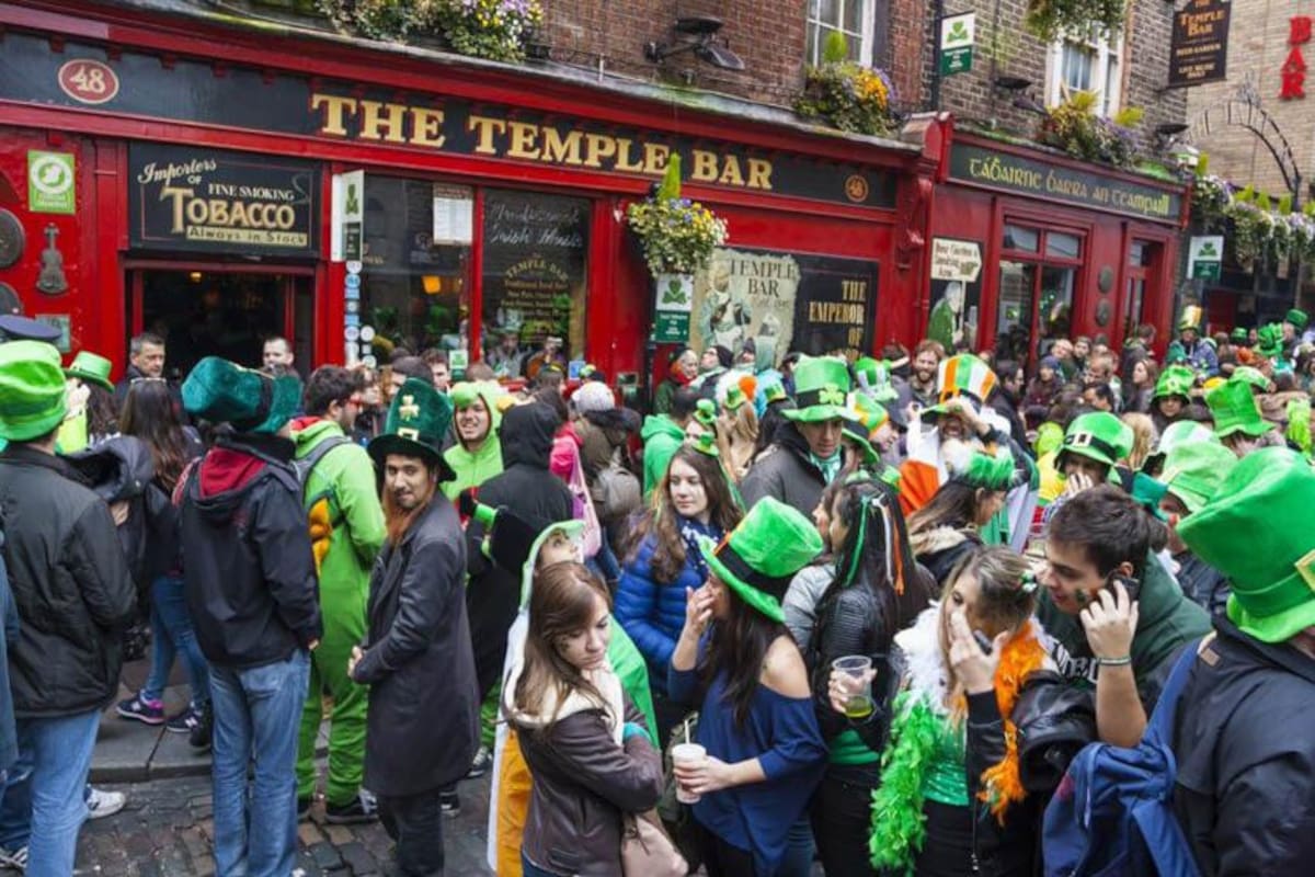 Festejos por San Patricio en Irlanda