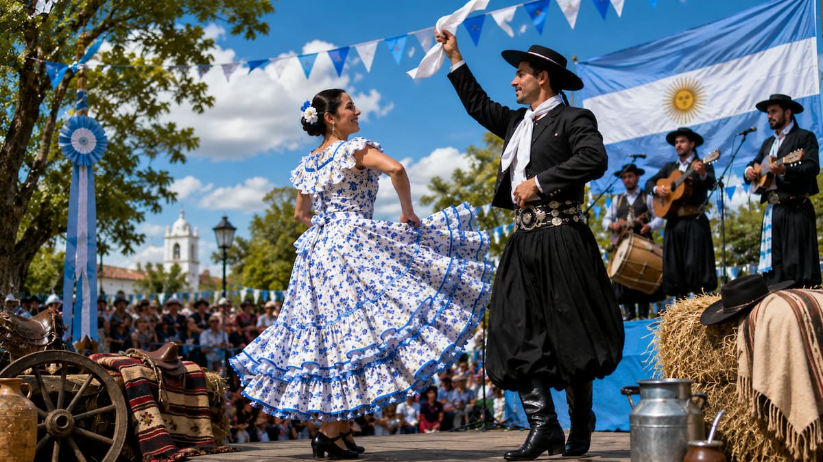 Fin de semana largo de folklore y chocolate caliente: furor por el gran festival gratis en el feriado del 25 de Mayo