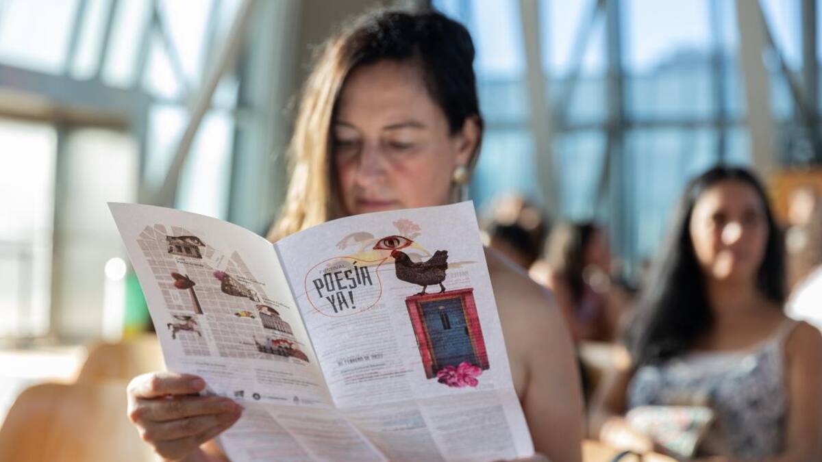 Festival Poesía Ya! Foto: Ministerio de Cultura