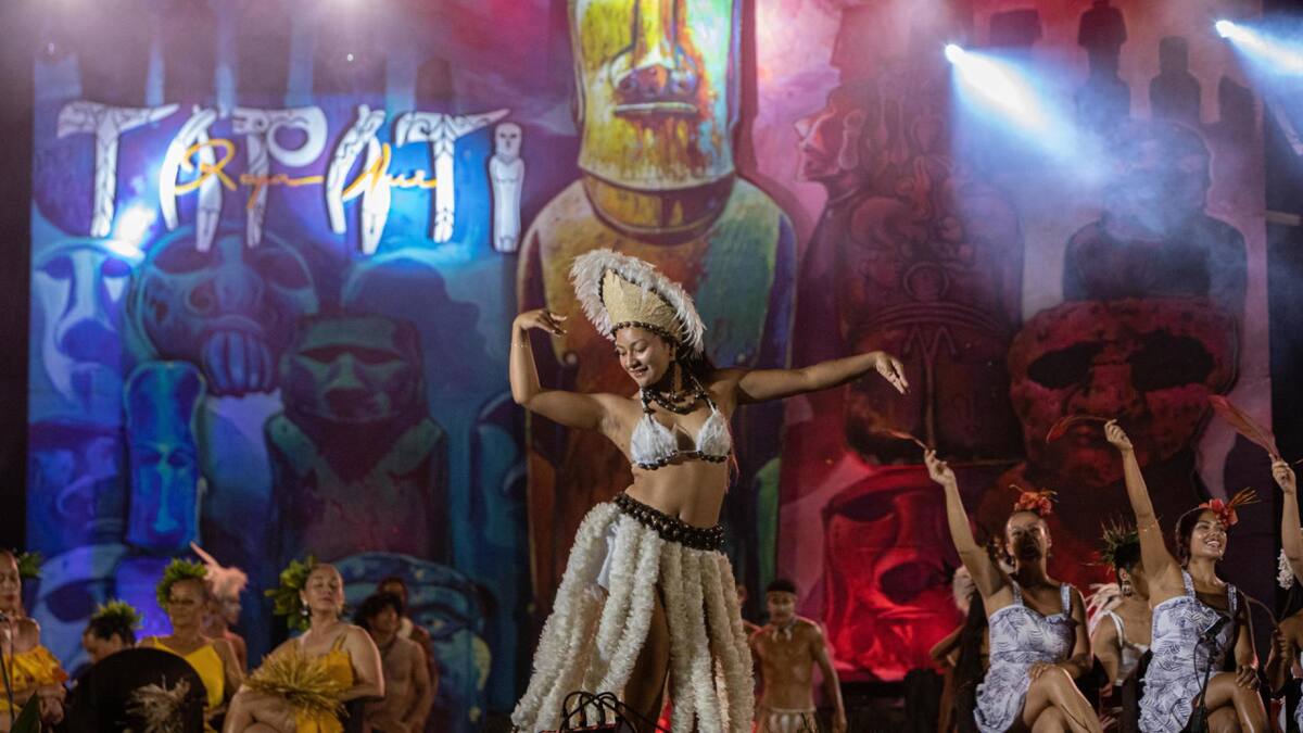 Festival Tapati 2024. Foto: EFE.