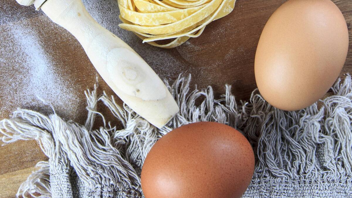 Fideos secos. Foto: Pexels.