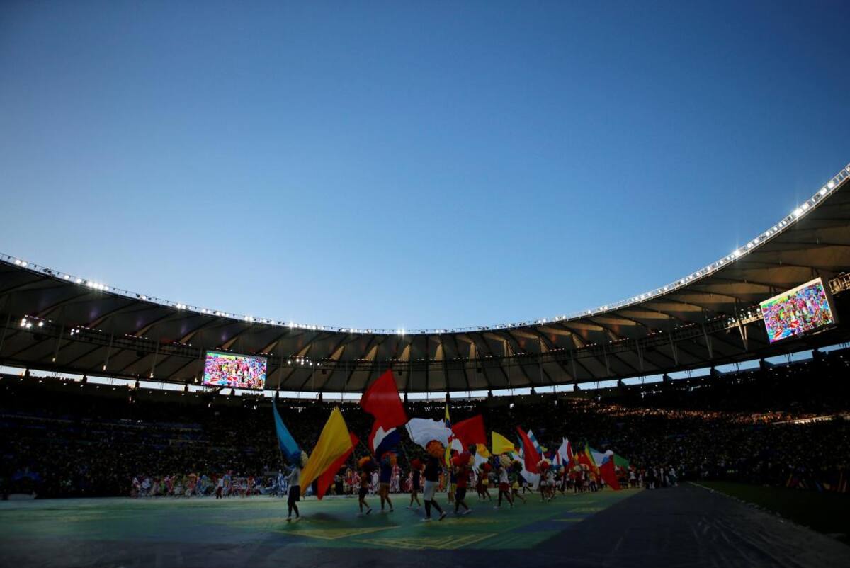 Fiesta de cierre, Brasil vs Perú - Copa América Reuters