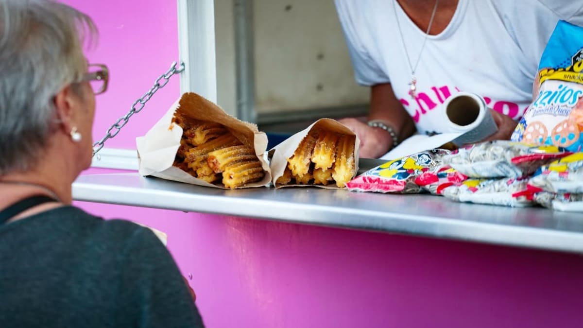 Fiesta del Churro el Villa Iris.