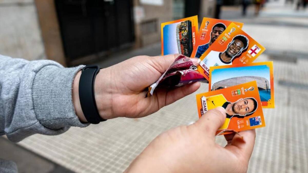 Figuritas Mundial Qatar 2022. Foto: NA