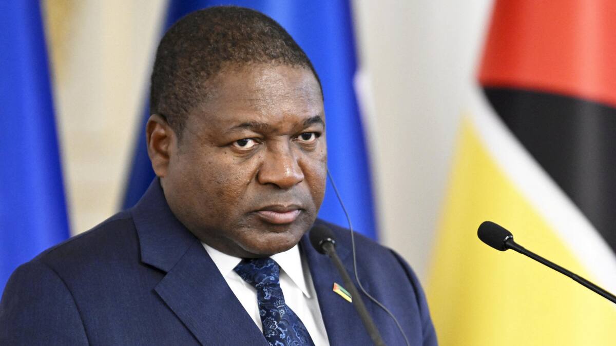 Filipe Nyusi, presidente de Mozambique. Foto: Reuters