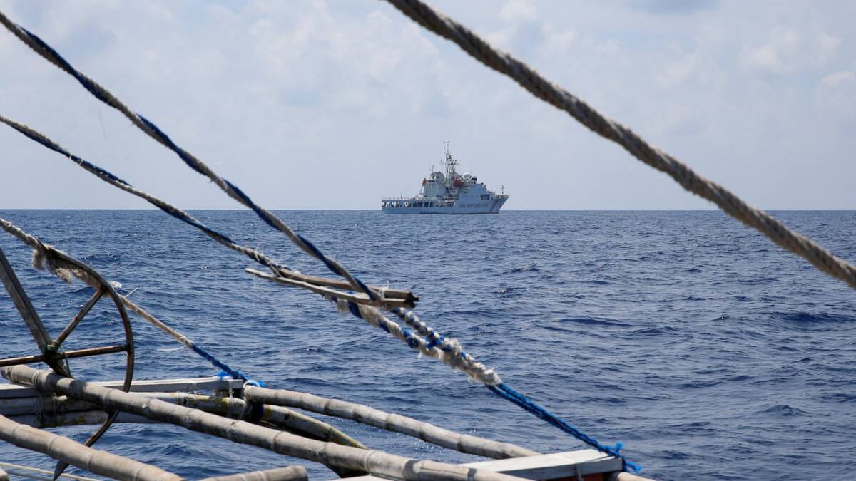 Tensión entre Filipinas y China en el mar. Foto: Reuters.