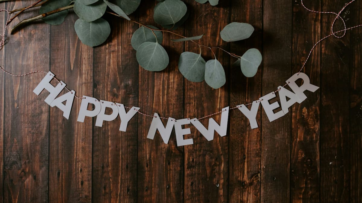 Fin de año. Fuente: Unsplash