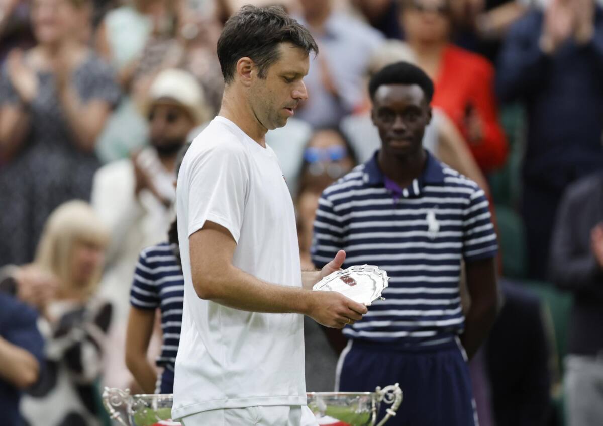 Final de dobles en Wimbledon. Foto: EFE