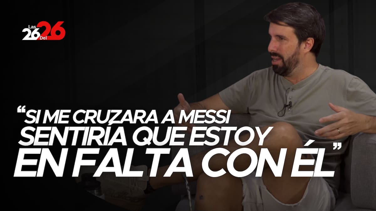 Flavio Azzaro en ‘Las 26 del 26′: “Yo no me arrepiento de criticar a Messi, pero fui impertinente”
