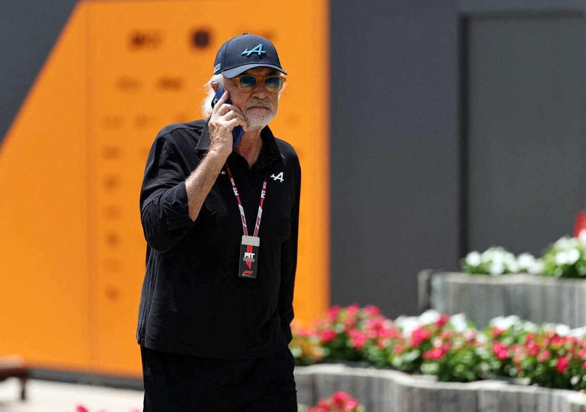 Flavio Briatore, director de Alpine. Foto: Reuters/Hamad I Mohammed