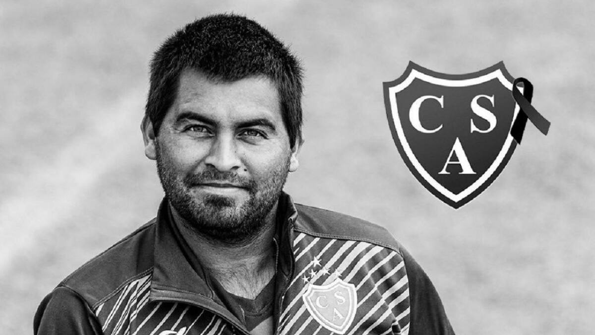 Flavio Quinteros, utilero de Sarmiento. Foto: @CASarmientoOf