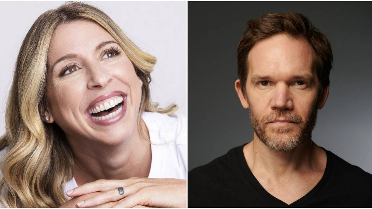 Flor Bertotti y Juan Gil Navarro. Fotos: Instagram.