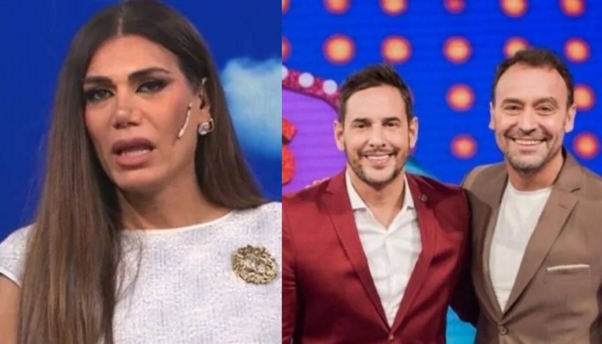 Flor de la V, Adrian Pallares y Rodrigo Lussich. Fuente: Captura