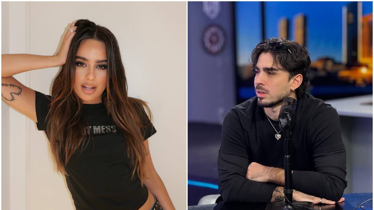 Flor Jazmín Peña y Agustín Franzoni.