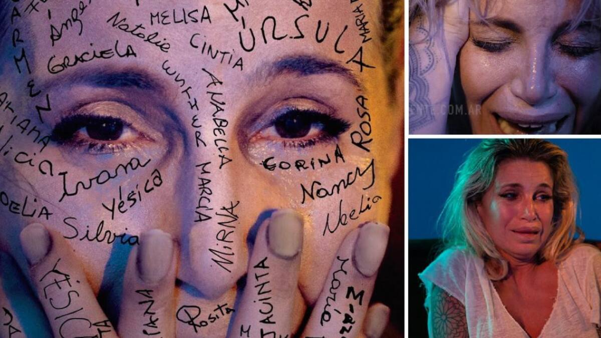 Flor Peña se sumó a "Ni una más", el nuevo concepto de la campaña "Ni una menos", Foto Revista Gente