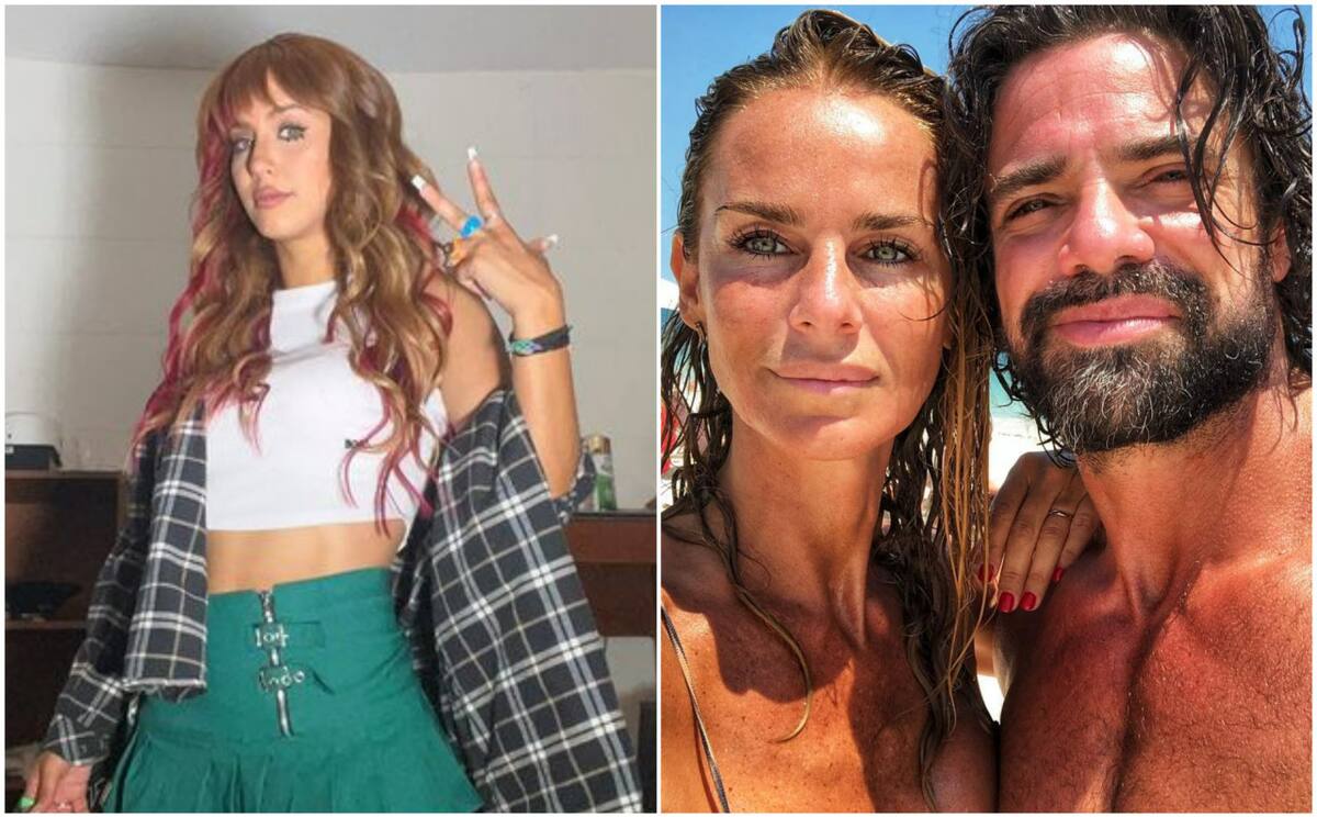 Flor Vigna, Sabrina Rojas y Luciano Castro. Fotos: Instagram.