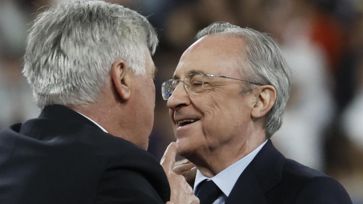 Florentino Pérez, presidente del Real Madrid. Foto: EFE.