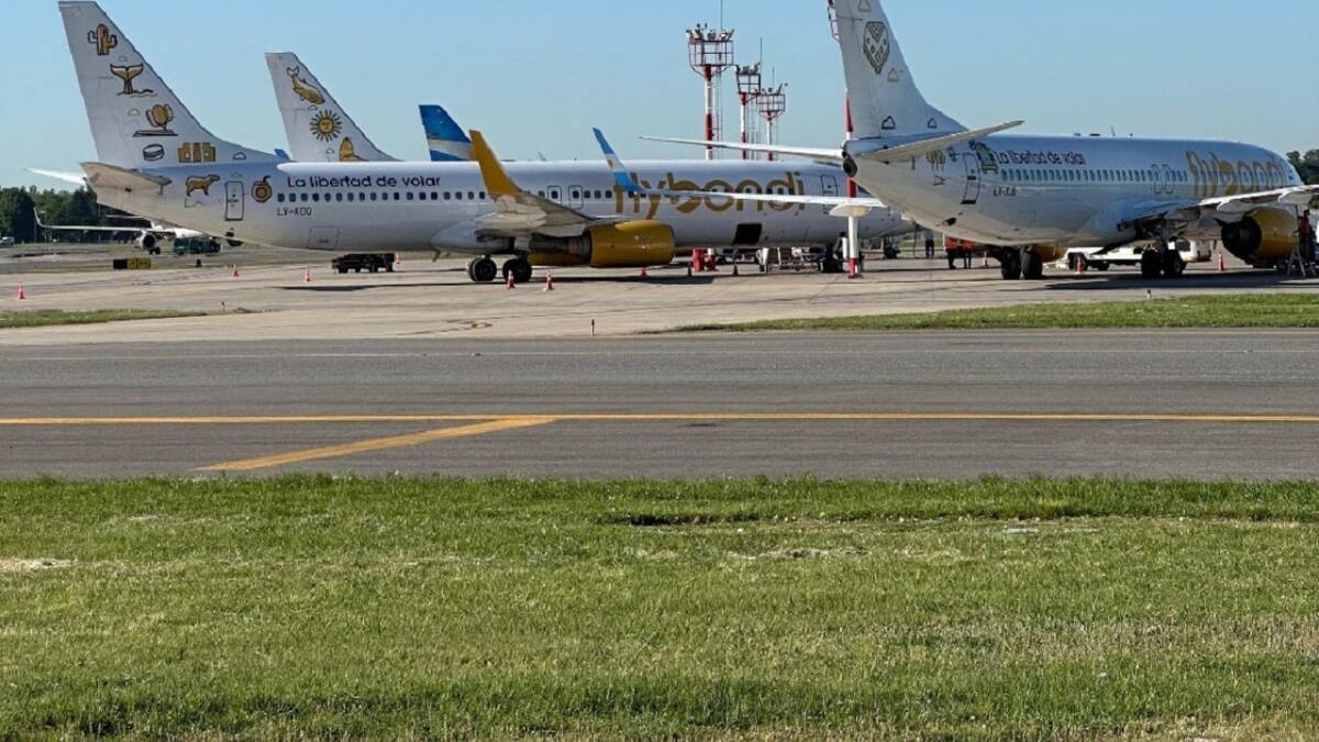 Flybondi. Foto: Instagram @flybondioficial