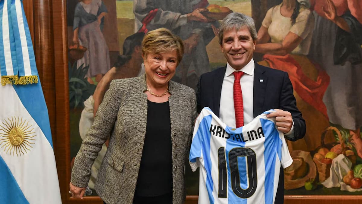 “¿Están listos?”: la desafiante arenga de Kristalina Georgieva a los argentinos